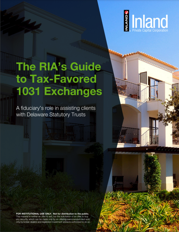 RIA Guide to 1031 Cover Shot